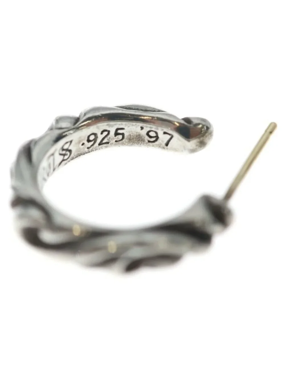 Chrome Hearts hoop scrool